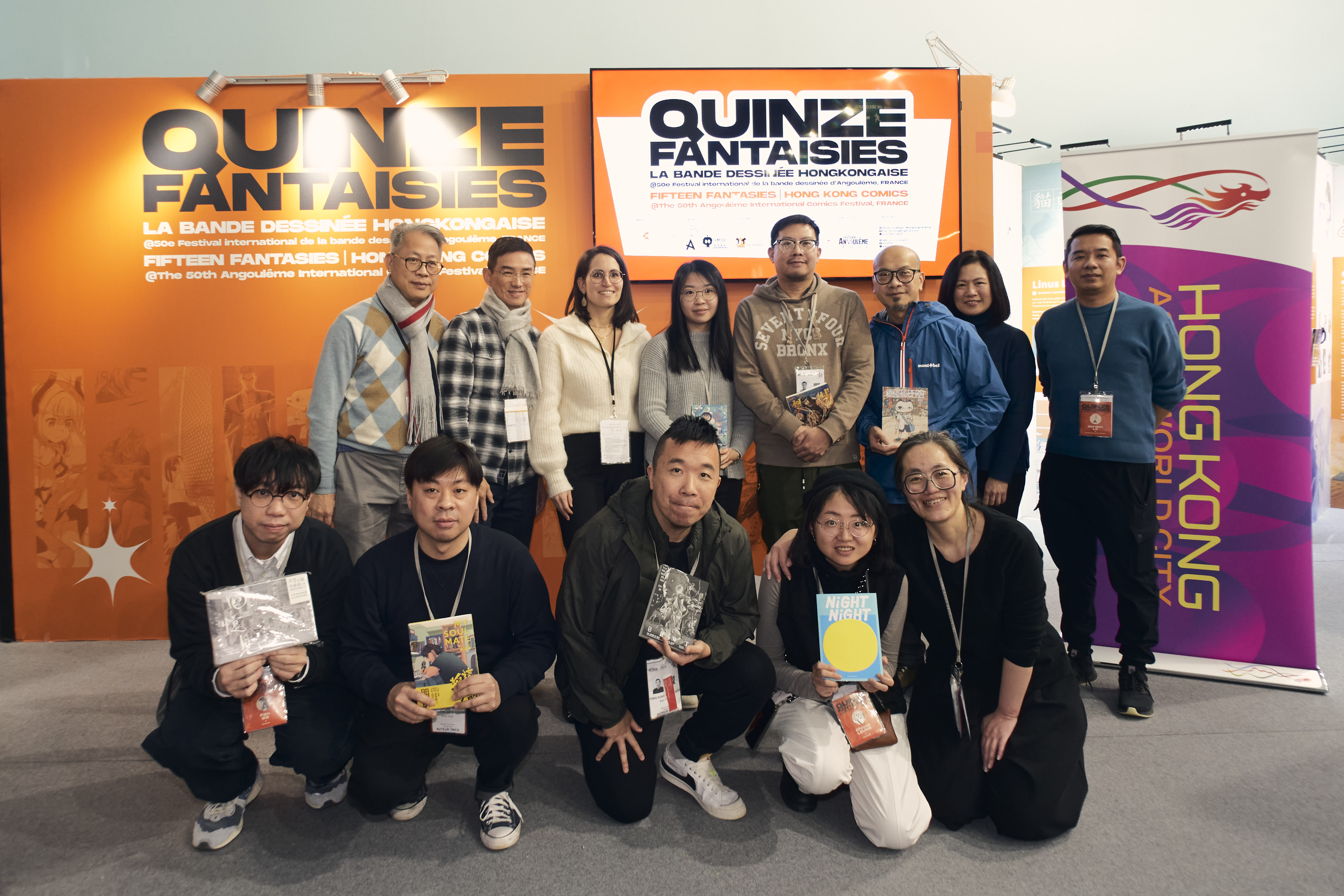The Angoulême International Comics Festival is celebrating its 50th anniversary in 2023! 7 local artists joined the Festival in France with great support from overseas comics fans.