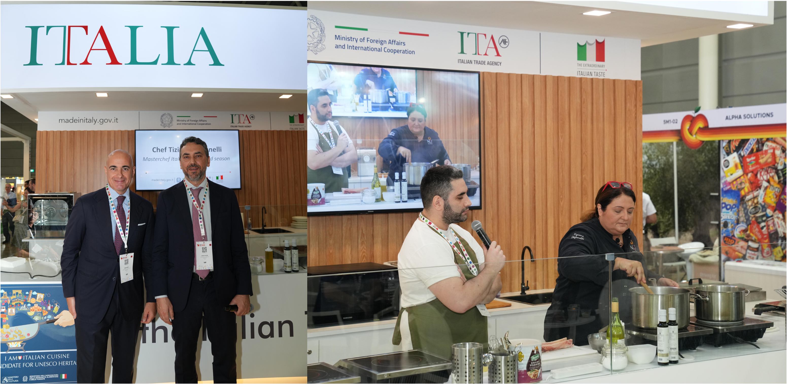 The Italian Taste Lab at FHA-Food & Beverage 2024