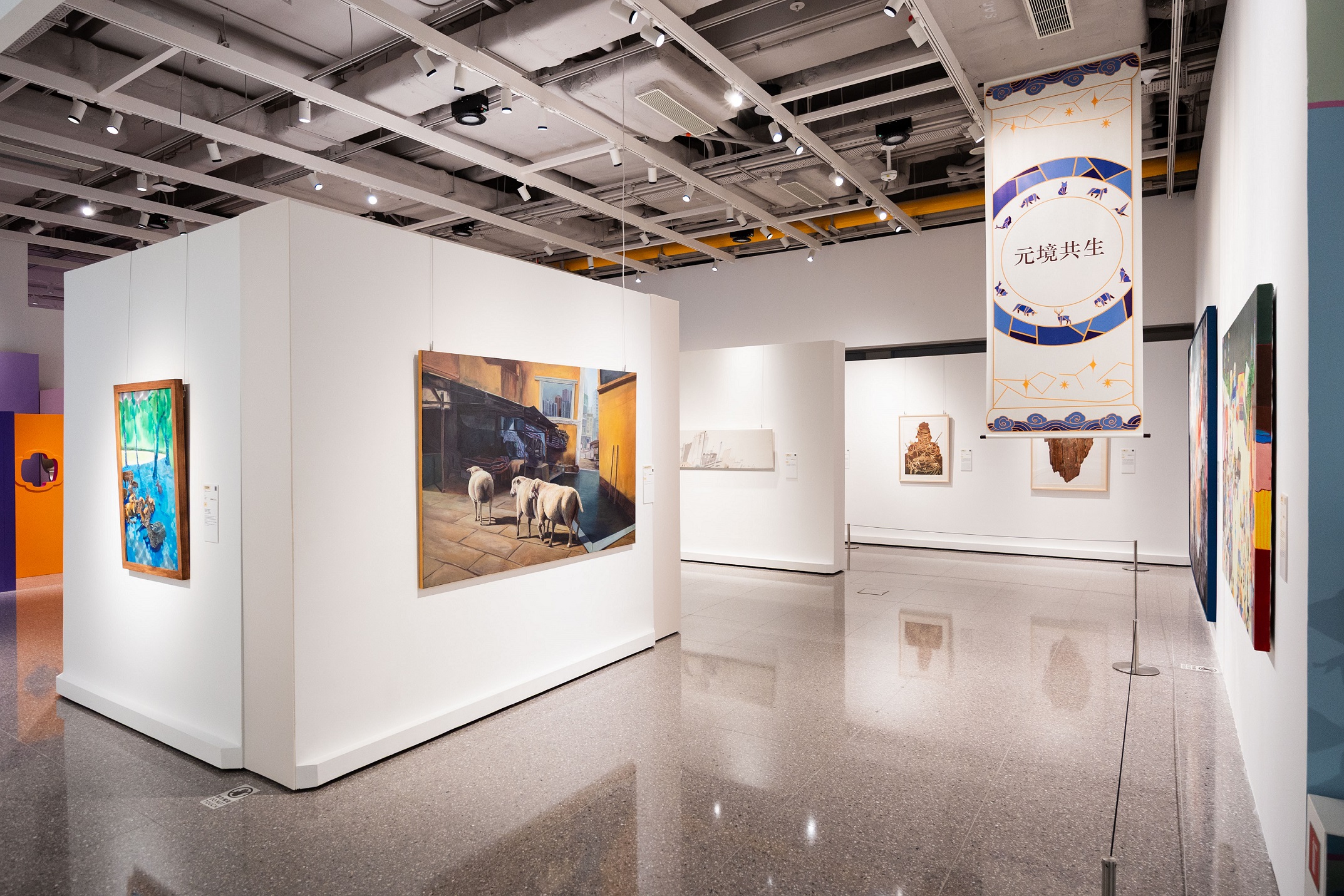 The exhibition features artworks by over 20 talented artists, including esteemed faculty members, distinguished alumni, and emerging student artists of MPU.