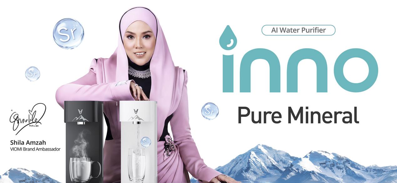 VIOMI Launches New AI Water Purifier “inno” in Malaysia, Appoints Shila Amzah as Brand Ambassador