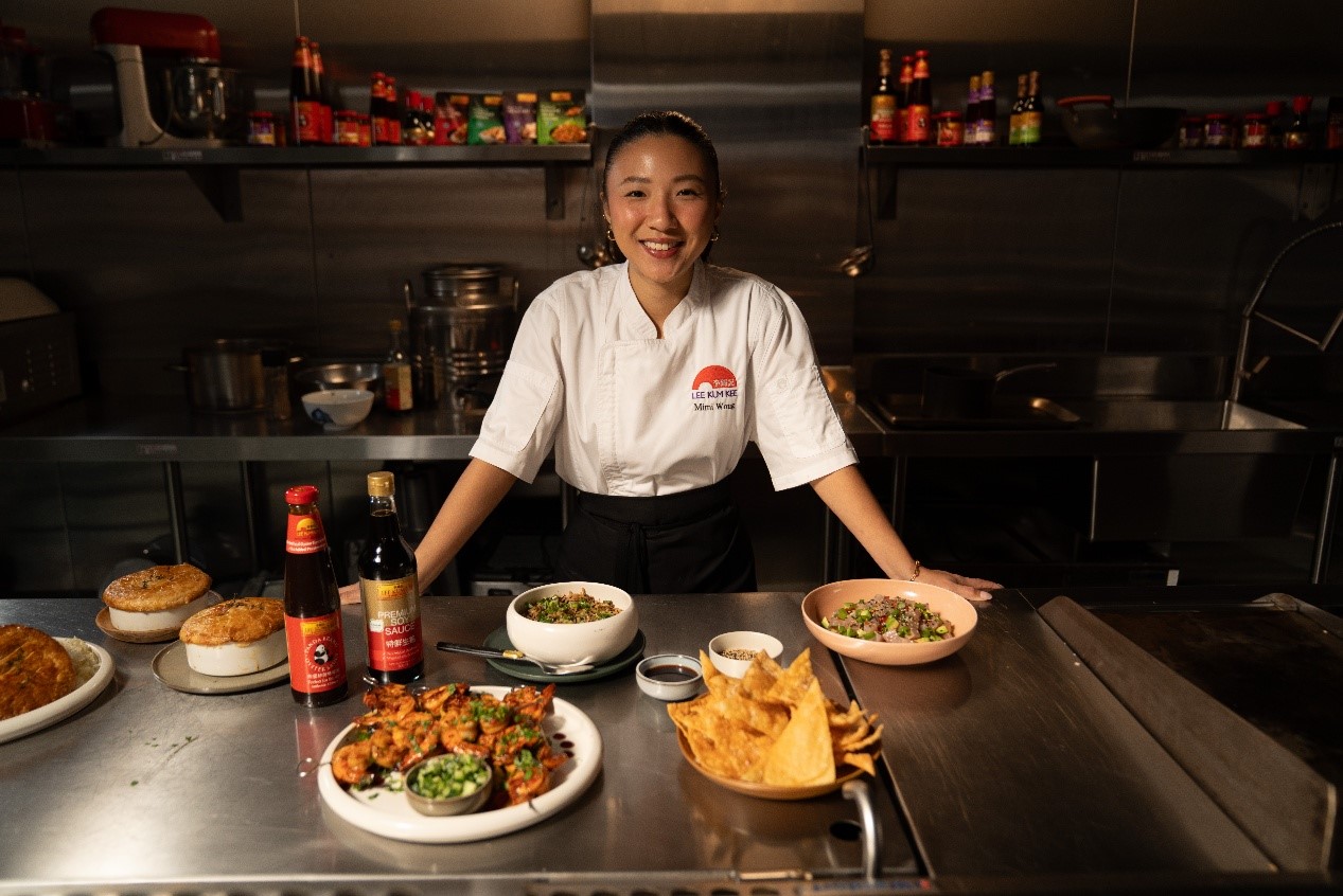 Above: Mimi Wong, chef and Lee Kum Kee ambassador in Australia