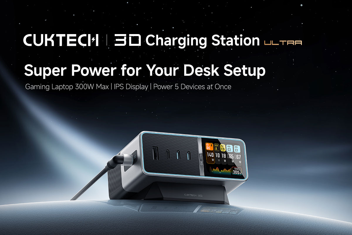 CUKTECH Launches Its First Desktop Super Fast Charging Station in Vietnam