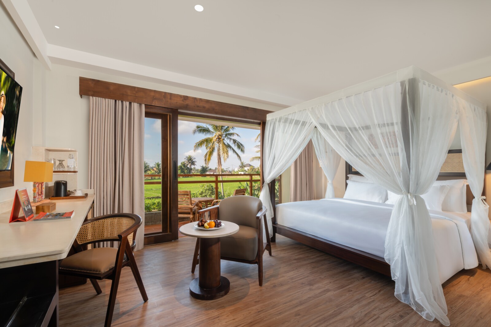 Deluxe Room Nature View with Balcony, Ashva Swiss-Belresort Ubud, Bali